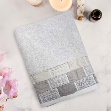 Asciugamano con Ospite in Cotone Alcy