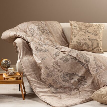 Plaid Geo Country per Divano in Raso di Cotone 1° Classe Alviero Martini