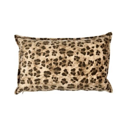 Cuscino Arredo Velluto 30x50 cm Tabby Animalier Fazzini